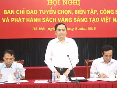 Những tấm gương nào sẽ được ghi danh trong "Sách vàng Sáng tạo Việt Nam 2016"?