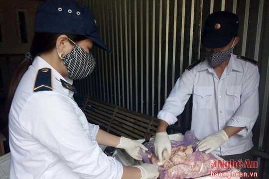 Bắt nửa tấn đầu gà, sách bò bốc mùi hôi thối trên quốc lộ 1A