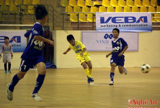 Toàn thắng 3 trận, U.11 SLNA chạm trán Hải Dương tại tứ kết