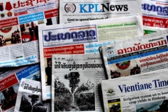 Bồi dưỡng kỹ năng viết tin tuyên truyền cho các cơ quan báo chí Lào