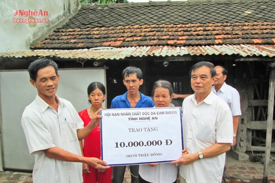 Giải quyết kịp thời chế độ cho đối tượng nhiễm chất độc hóa học