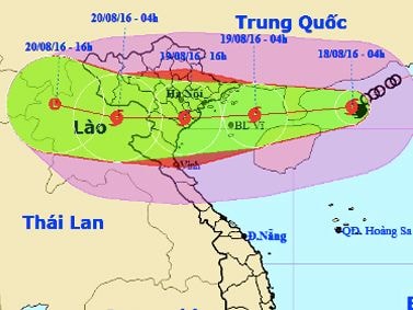 Bão số 3 tiếp tục mạnh lên, giật cấp 11-13