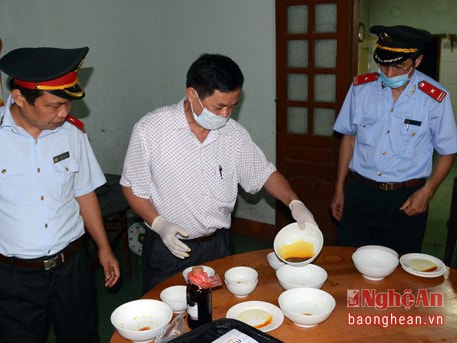 Nghệ An:  Xử phạt 7 cơ sở kinh doanh ăn uống