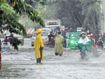 Bắc Trung bộ mưa to trên diện rộng, nguy cơ xảy ra ngập úng