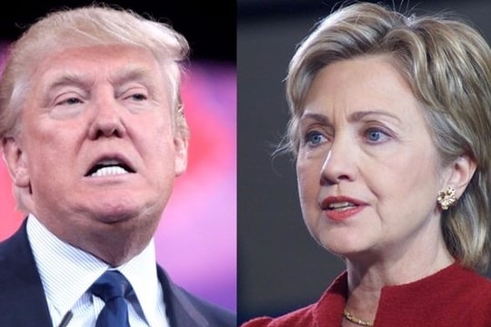 [Infographic] Túi tiền tranh cử của bà Clinton nặng gấp đôi tỷ phú Trump