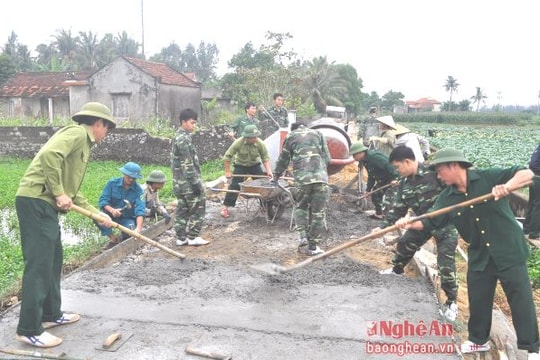 Xã Quỳnh Thuận phấn đấu nâng cao chất lượng các tiêu chí nông thôn mới