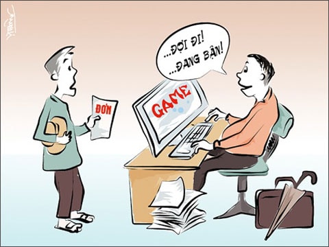 ​Gắn camera để giám sát cán bộ, công chức xã