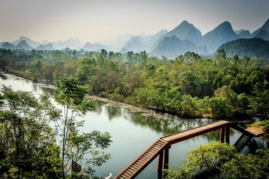 Suối Yến thơ mộng vào thu