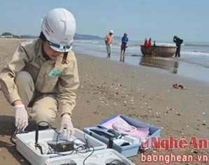 Kết quả quan trắc nước biển Cửa Lò, Cửa Hội