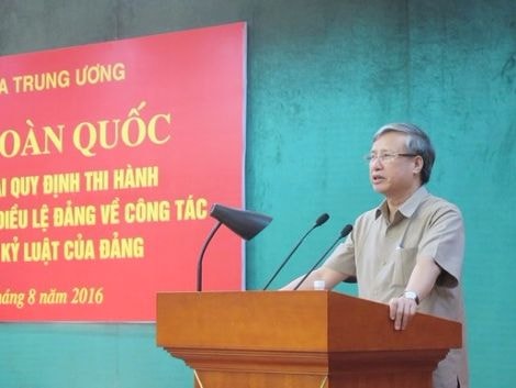 Triển khai quy định thi hành công tác kiểm tra, kỷ luật của Đảng