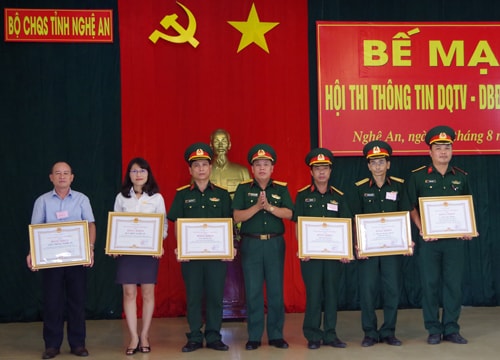 Bế mạc hội thi ngành thông tin DQTV - DBĐV năm 2016