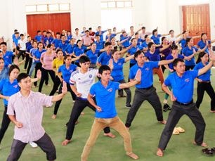 Việt võ đạo Nghệ An tập huấn tại Đô Lương