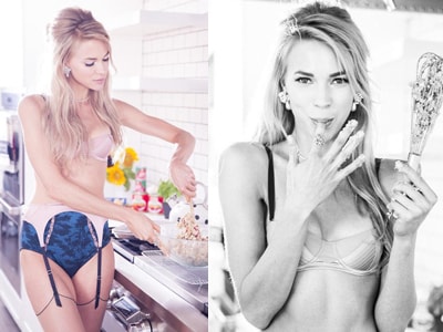 Vào bếp cùng bà nội trợ sexy và nóng bỏng