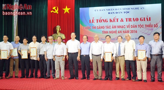 Trao giải 10 tác phẩm trong cuộc thi Sáng tác âm nhạc về dân tộc thiểu số