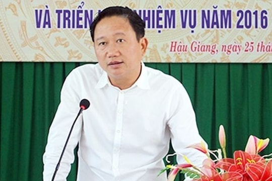 Chưa nhận được đơn xin ra khỏi Đảng của ông Trịnh Xuân Thanh