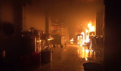 Nghi án chế xăng đốt vợ hờ vì mâu thuẫn tình cảm