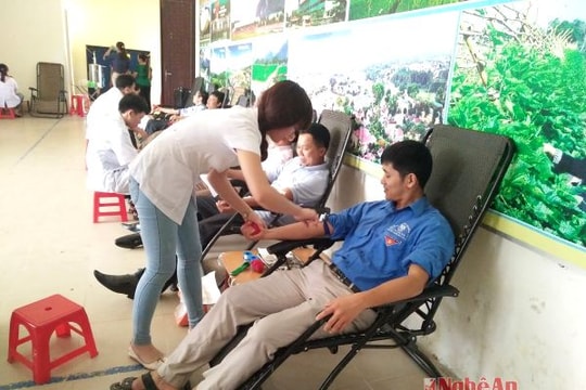 1.500 tình nguyện viên tham gia ngày hội hiến máu