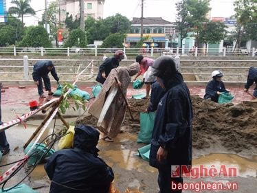 Đã xác định nguyên nhân sụt lún ở thành phố Vinh