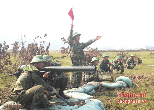 Sư đoàn 324 diễn tập vòng tổng hợp bắn đạn thật