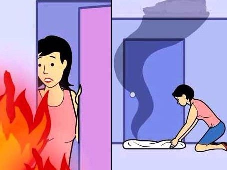 Kỹ năng thoát hiểm cần biết khi gặp hỏa hoạn