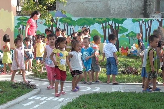 Trường Mầm non Quỳnh Hậu: Mỗi ngày đến trường là một ngày vui