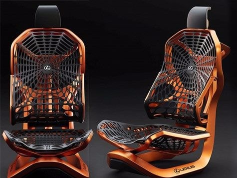 Lexus giới thiệu ghế lái mang phong cách người nhện