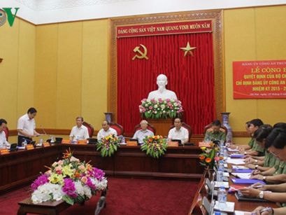 Tổng Bí thư lần đầu tiên tham gia Đảng ủy Công an Trung ương