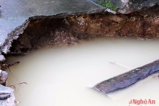 Lạ: Giếng nước tự biến mất sau một đêm ngủ dậy