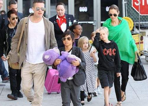 Brad Pitt muốn giành quyền nuôi con với Angelina Jolie