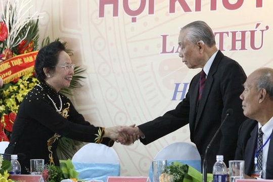 Nguyên Phó Chủ tịch nước Nguyễn Thị Doan làm Chủ tịch Hội Khuyến học Việt Nam khóa V