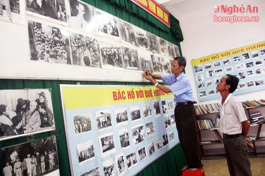 Người cựu binh và 700 bức ảnh về Bác