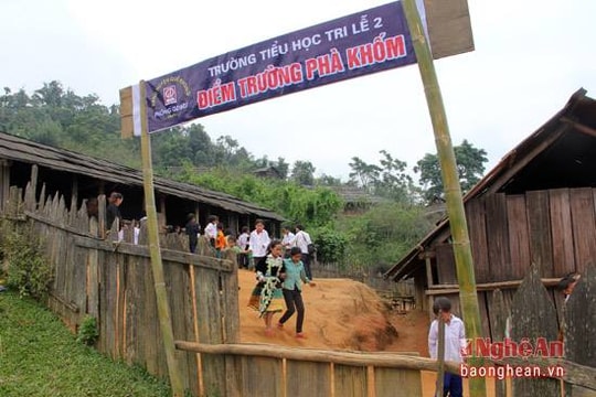 Ở nơi học sinh mất hàng tháng mới đọc được một chữ cái