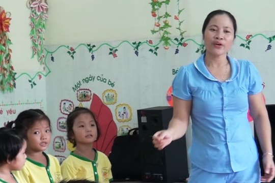 Trường Mầm non Quỳnh Văn: Nơi gửi gắm niềm tin  yêu