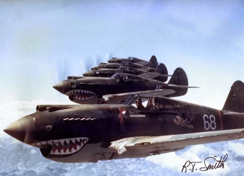 Đội chiến đấu cơ Mỹ từng tung hoành trên bầu trời Trung Quốc