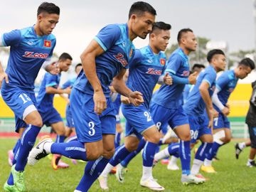 Đội tuyển Việt Nam bắt đầu 'nhồi' thể lực