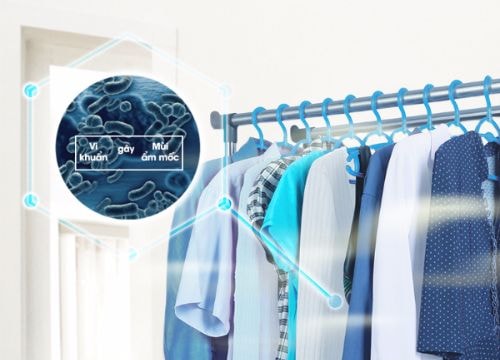 Mẹo diệt khuẩn, khử mùi hôi trên quần áo