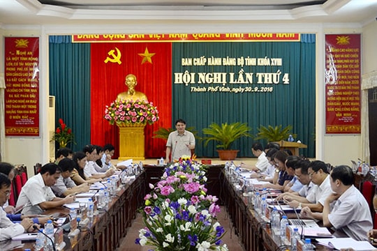 Nghệ An xử lý 34 người đứng đầu do thiếu trách nhiệm để xảy ra tham nhũng