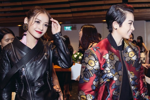 Chi Pu, Gil Lê bỏ về trước khi show thời trang bắt đầu