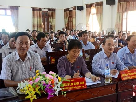 Cử tri Nghi Lộc: Cần làm tốt việc phân luồng, định hướng nghề nghiệp cho học sinh