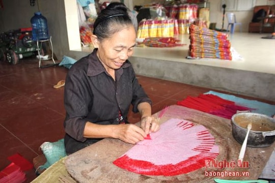 Làng nghề hương trầm xuất khẩu ở Nghệ An