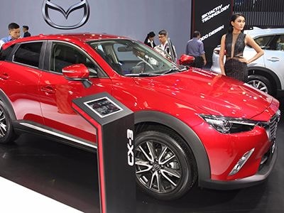 Mazda CX-3 lần đầu chào khách hàng Việt Nam