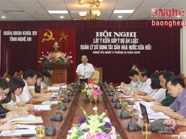 Đoàn ĐBQH góp ý Dự án Luật quản lý, sử dụng tài sản nhà nước (sửa đổi)
