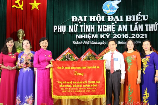 Khai mạc Đại hội Đại biểu Phụ nữ Tỉnh Nghệ An nhiệm kỳ 2016 - 2021