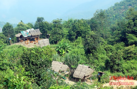 Khu 'xa năm' của đồng bào miền Tây Nghệ An