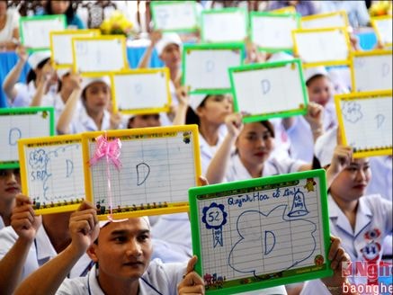 Bệnh viện phục hồi chức năng Nghệ An tổ chức hội thi 'Rung chuông vàng'