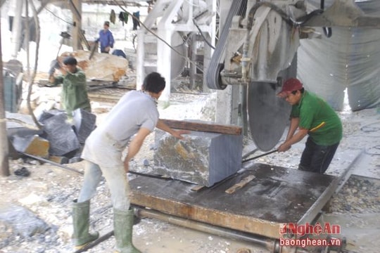 Khó trong thu thuế  tài nguyên khoáng sản