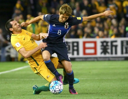 Australia và Nhật Bản bất phân thắng bại ở vòng loại World Cup