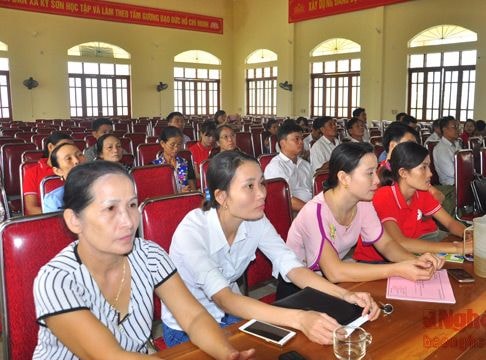 Hội Chữ thập đỏ tập huấn sơ cấp cứu tại Tân Kỳ