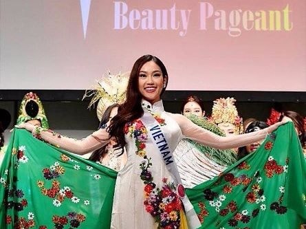 Vừa tới Nhật được 3 ngày, đại diện Việt Nam đã giành được danh hiệu tại Hoa hậu Quốc tế 2016