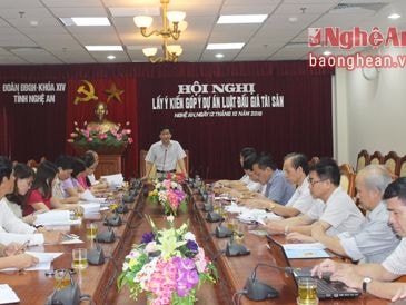 Đoàn đại biểu Quốc hội góp ý Dự án Luật đấu giá tài sản